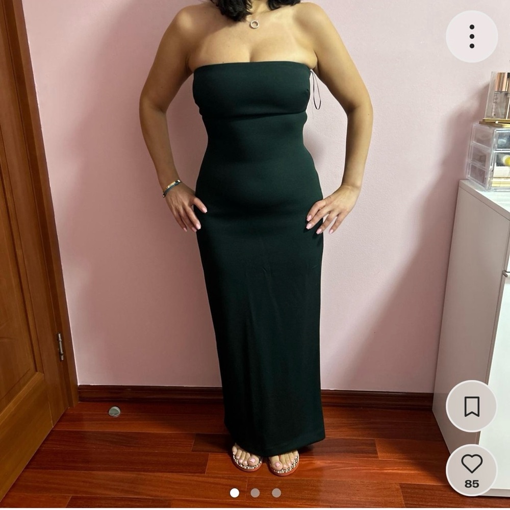 Zara strapless dress